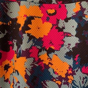 Pencil Skirt - floral abstract